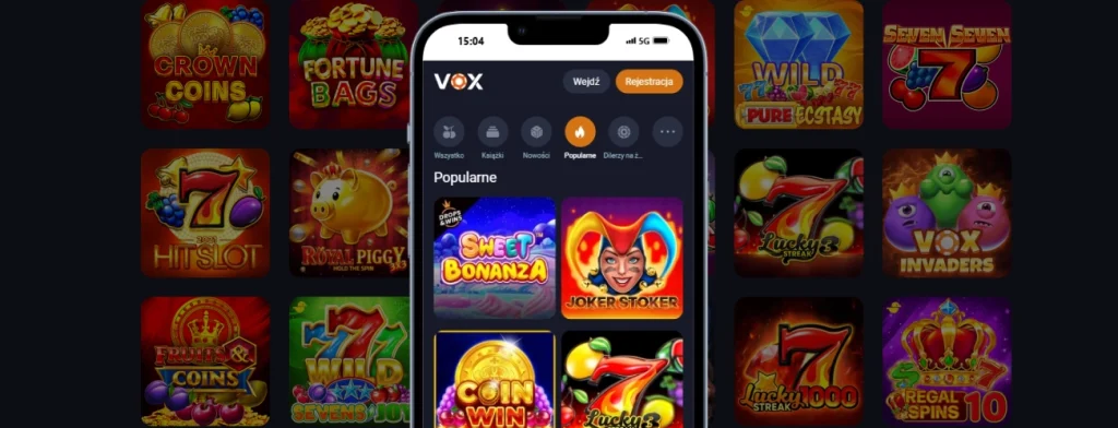 Vox Casino aplikacja mobilna – instalacja, konfiguracja i gry kasynowe