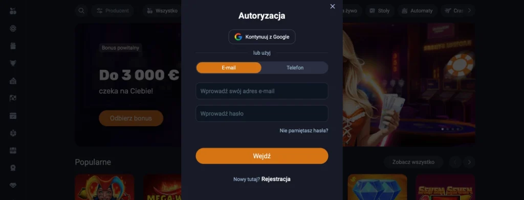 Vox Casino logowanie na komputerze i telefonie – jak uzyskać dostęp do konta