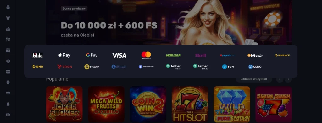 Vox Casino wypłaty – instrukcja od logowania do realizacji przelewu